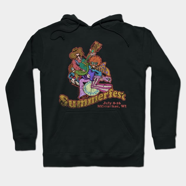 SummerFest July 8-16, Milwaukee, WI Hoodie by offsetvinylfilm